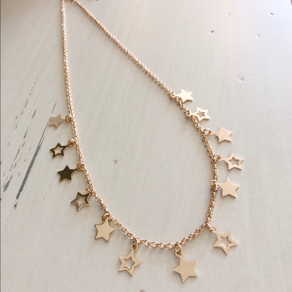 18k GOLD plated choker necklace 🌟